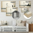 thumbnail image 4 of Designart "Modern Zen Asian Painting I" Asian Metal Wall Art Prints, 4 of 5