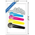 thumbnail image 3 of Mic Drop Wall Poster, 14.725" x 22.375", Framed, 3 of 5