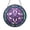 Acrylic 3.5 Inch, variant on Interlaced Geometric Knot Stained Glass Style Suncatcher – Window Decor