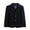 Black, variant on ZACPNCV Blazer Jacket for Teen Girls Solid Long Sleeve Lapel Formal Suit Coat Plus Casual Open Front Dress Tops Black 10-11 Years