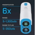thumbnail image 4 of Medidor de Distancia para Golf Bushnell A1-Slope 6x de Magnificación USB-C, 4 of 9