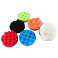 thumbnail image 5 of Almohadilla de pulido para coche, esponja para pulir autos de 6 pulgadas con adaptador de broca M14, Kit de pulido para pulidor y encerado, 7 Uds., 5 of 5