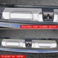 thumbnail image 3 of Tiras protectoras para puerta de maletero de coche, Protector de placa de umbral, tira embellecedora para Wrx 2022 2023 Bla, 3 of 5