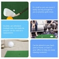 thumbnail image 4 of HLONK 2 Pcs Practice Mat Cushions Golfs Chipping Mat Backyard Golfing Practice Indoor Rug Kids Rug Chipping Mat Hitting Mat, 4 of 6
