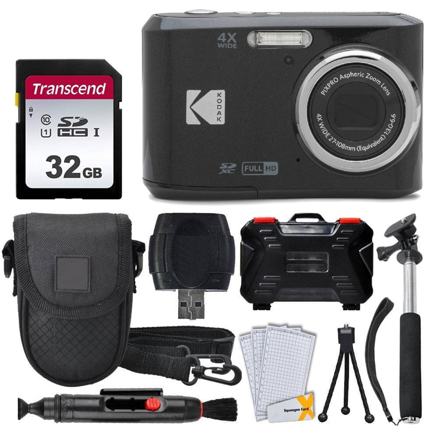 Easy Shoot Kodak PIXPRO FZ43 Friendly Zoom Digital Camera
