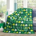 thumbnail image 6 of St Patricks Day Blanket,Shamrock Blanket,St Patricks Throw Blanket for Couch Sofa Bed Decorative, St Patricks Day Decorations,St Patrick''s Day Throw Soft Flannel Blanket Home Decor 60x50 Inches, 6 of 6