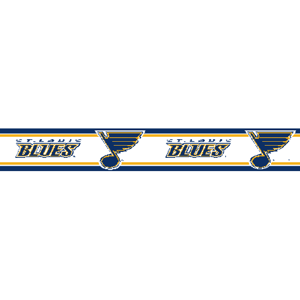St Louis Blues 5 5 Inch Height Wallpaper Border Walmart Com St Louis Blues 5 5 Inch Height Wallpaper Border Walmart Com