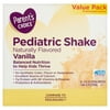 Parent's Choice Pediatric Shake, Vanilla, 8 oz Bottle, 16 Shakes