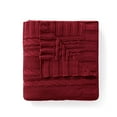 thumbnail image 2 of VCNY Home Collection Dublin Couverture Jetée - 100 % Coton en Tricot Torsadé, Ultra Douce, Luxueusement Chaude - pour Lit, Canapé Ou Chaise, Jetée, Rouge 50x70, 2 of 4