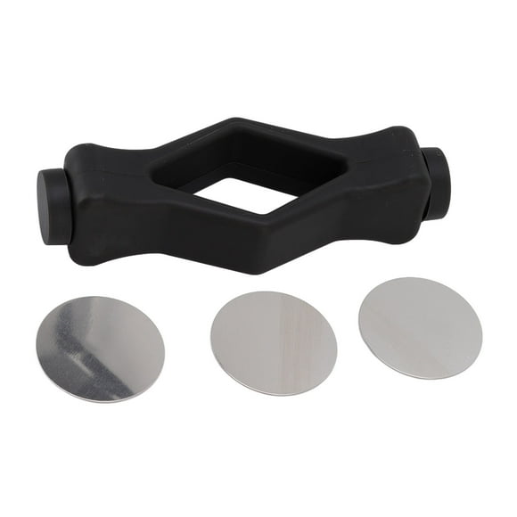 Support de porte pour laveuse à chargement frontal support de porte de machine à laver support de porte réglable flexible pour linge porte sèche-linge accessoire de porte en forme de bouche(le noir)