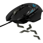 Logitech - G502 HERO Wired Optical Gaming Mouse with RGB Lighting - Black