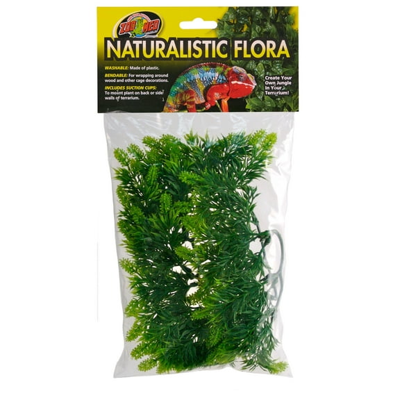 Zoo Med Naturalistic Flora Malaysian Fern Terrarium Plant [Decor, Reptile Supplies] Small - 1 count