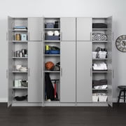Elite 32 Stackable Wall Cabinet, Light Gray