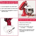 thumbnail image 7 of Dough Hook for KitchenAid Stand Mixer 4.5QT and 5QT, Stainless Steel Mixer Dough Attachments for Kitchenaid, Dishwasher Safe, 7 of 7