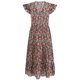 thumbnail image 4 of Vestido De Verano Vestidos de playa para mujer Vestido largo suelto con estampado floral informal (Rojo M) Cgtredaw para Mujer Rojo T XL, 4 of 8