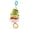 b, variant on Kiddiway Jollybaby Baby Stacking Pull Toy with Bell - Plush Figurine & Cute Plushies, Baby Rattles & Plush Rings, Soft Sensory Rattle, Stacking Rings, Auditory, Stroller Hanging,b