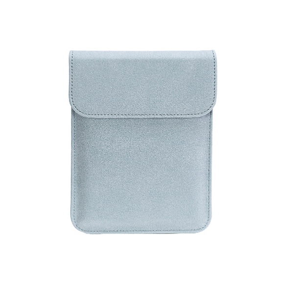 Seitruly Funda protectora para tableta Funda protectora Estuche de suministros de cuero Fuax Bolsa de inserción Bolsas ligeras para accesorios Computadoras de tableta Azul claro