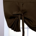 thumbnail image 3 of Quality Home Basic Blackout Tie Up Shade - Dark.Chocolate (1 Panel), 3 of 3