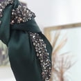 thumbnail image 3 of MSJUHEG Hair Ties Headbands For Women Fashion Bow Knot Hairband Women Hair Head Hoop Simple Sweet Girls Hair Headband Hair Bands Army Green One Size, 3 of 3