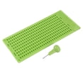 thumbnail image 2 of 9 Lines 30 Cells Braille Writing Slate and Stylus Plastic Braille Slate Kit for the Blind, 2 of 5