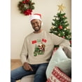 thumbnail image 2 of Ho Ho Ho Y'all - Santa Tractor Xmas Men's Sweatshirt, 2 of 4
