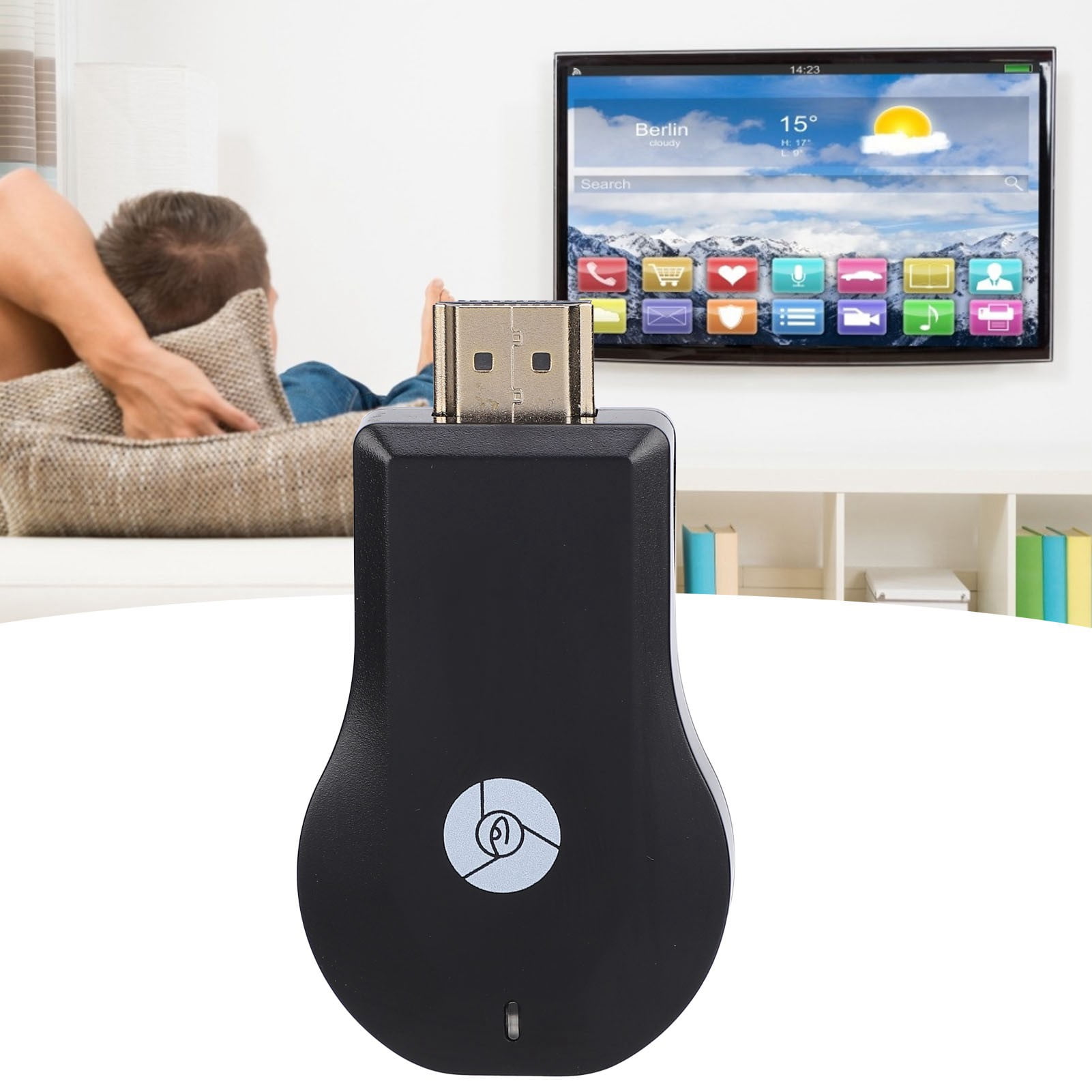 Mirror Screen Display Receiver, Full High Definition 1080P