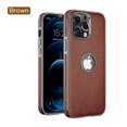 thumbnail image 1 of For Iphone 13 Pro Leather Case Luxury Business Classic Non Slip Soft Grip Full Body Protective Men Phone Cases Cover Compatible With Iphone 13, 1 of 1
