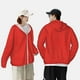 thumbnail image 4 of Balery Red Glitter Sudadera ligera de manga larga con capucha y protección solar UPF 50+ para hombre y mujer, ideal para pesca y running-Large, 4 of 7