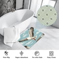 thumbnail image 3 of Seagull Non-Slip Polyester Door Mat Floor Rug, Machine Washable Office Rug, 3 of 6