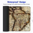 thumbnail image 4 of nygtbtfer Wanderer Office Desktop Decorative Mouse Pad Old Map Medieval Flag Sailboat Landmark Antarctic Territory Non Slip Gaming Mousepad  31.5x11.8 in, 4 of 6