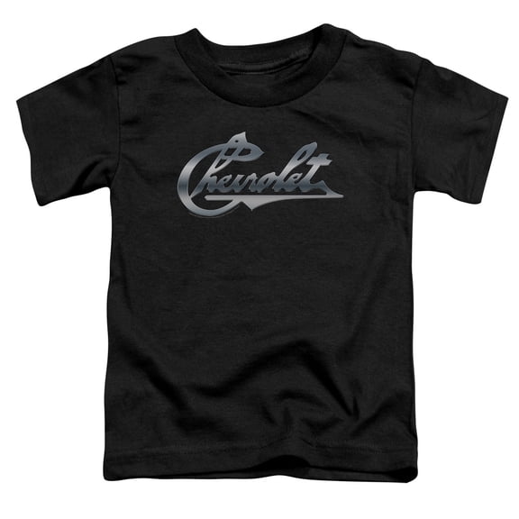 Chevrolet - Chrome Vintage Chevy Bowtie - Toddler Short Sleeve Shirt - 3T