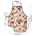 thumbnail image 2 of Pofeuu Cooking Bbq Print Aprons with Pockets, Cute Aprons for Kitchen, Cooking, Server, Barber, Chef Apron, 2 of 7