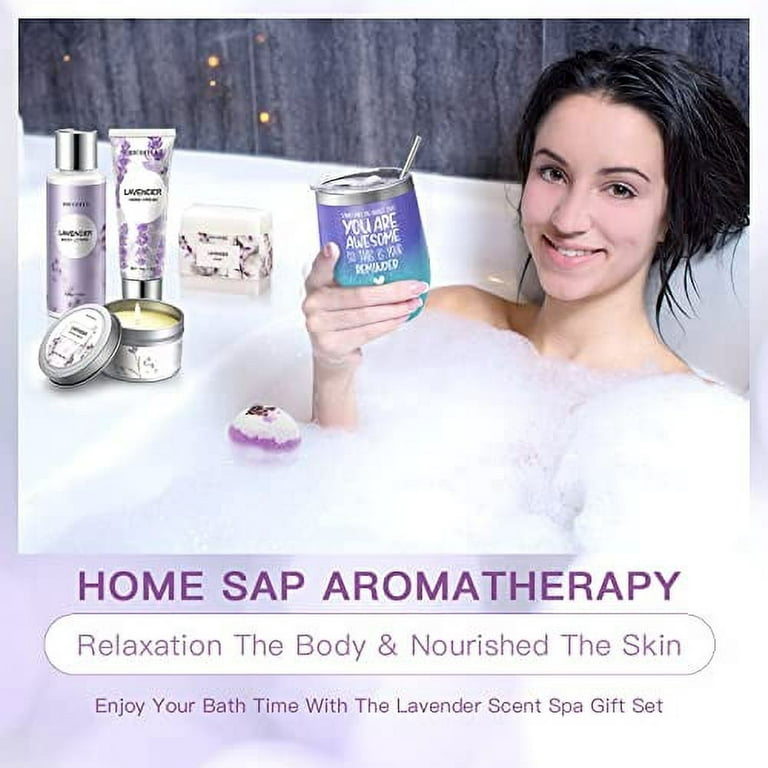Mom Spa Gift Set Pamper Yourself Spa Gift Box With French Lavender
