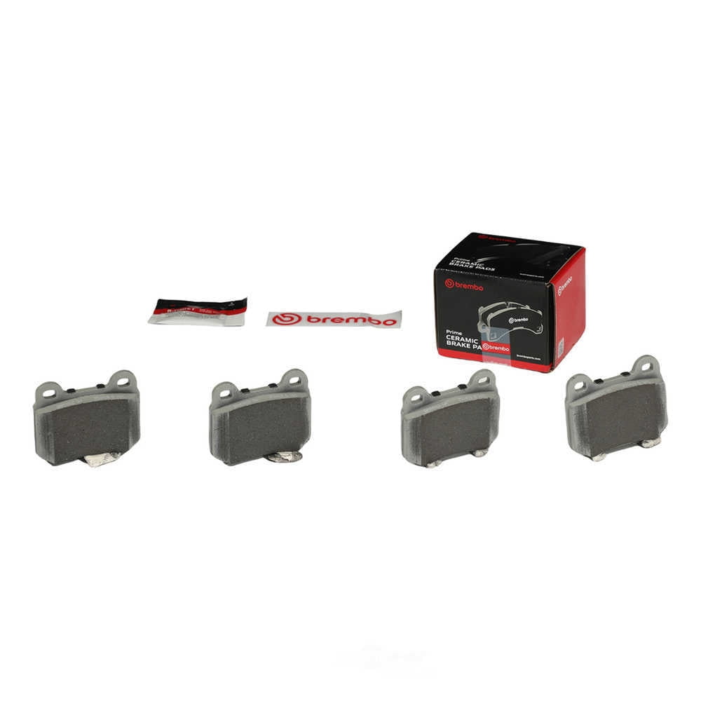 Brembo P56048N NAO BRAKE PADS Fits select: 2004 INFINITI G35, 2004 NISSAN 350Z ROADSTER