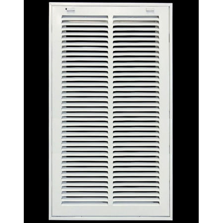 

10 x 18 Steel Return Air Filter Grill for 1 Filter Removable Face/Door