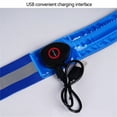 thumbnail image 6 of Yokua LED Reflective Belt Sash for Jogging Running Cycling Walking Motorcycle, 6 of 15