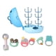 thumbnail image 2 of Juguete De Mordedor Para Bebés, Masaje De Encías, Juguetes De Dentición Para Bebés Congelables Flexibles, Juego De 6 Uds De Práctica Sensorial Para Niños De 0 Años En ANGGREK Infant Teething Sensory Toy, 2 of 8