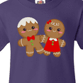 thumbnail image 4 of Inktastic Gingerbread Couple Youth T-Shirt, 4 of 5