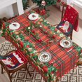 thumbnail image 4 of Nkmbld Farmhouse Table Cover Christmas Tablecloth Greaseproof Tea Several Christmas Table Cloth, Multicolor, 4 of 8