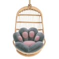 thumbnail image 4 of Cumka Cat Paw Cushion Kawaii Lazy Sofa Pillow Cute Seat Comfy Cushion for Office/Game Chair 28"x 24" Floor Cute Seat Pad for Dining Room Bedroom Comfort Chair for Health Building (Grey), 4 of 6