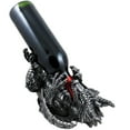 thumbnail image 3 of Medieval Dragon Wine Bottle Holder Statue in Mythical & Fantasy Bar or Kitchen Table Decoration As Gifts for Wine Lovers, 3 of 4