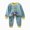 G912-Dark Green, variant on HFHAPW Boys Girls Pajamas 2 Pieces Pajama Set for Boy Girl Long Cute for Kids Jmmies Clothes Fall Winter Sleepwear