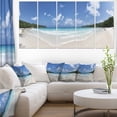 thumbnail image 1 of Panorama de l'Le des Seychelles Bleues - Grande Impression sur Toile, 1 of 3