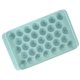thumbnail image 3 of Bandeja para cubitos de hielo Redonda 33 rejillas Molde para cubitos de hielo con tapa Molde para hacer bolas de hielo PP de grado alimenticio para refrigerador de oficina Azul, 3 of 5