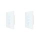 thumbnail image 2 of Kearding Interruptor táctil inteligente WIFI sin cable neutro 110V220V tuya APP RF433 control remoto control de voz interruptor de luz interruptor Blanco toque 3 pandillas 2piezas, 2 of 6