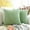 Green, variant on DADHOT Festive Christmas Pillow Covers - Soft Velvet Decorative Square Cushion Cases (18x18 inches, Orange)