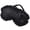 B, variant on Krdevn Ruffled Satin Sleep Eye Mask Elastic Band Soft Breathable Light Blocking Comfort Blindfold Travel Airplane Nap Bedroom Overnight Stress Relief Sleep Aid Accessory
