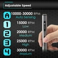 thumbnail image 4 of AM ARROWMAX Engraving Pen Electric Mini Grinder Cordless Rotary Tool with 42 Bits for Crafts Jewelry Wood Glass Carving,SGS Max, 4 of 12