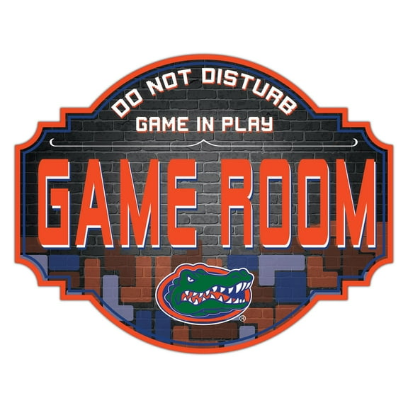 Florida Gators 12'' Game Room Tavern Sign