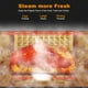 thumbnail image 3 of Horno tostador y freidora de aire de 26 cuartos, horno de vapor para encimera, apto para pizza de 12 pulgadas, 6 rebanadas de pan tostado, gran capacidad, asador y deshidratador, pizza, 3 of 5